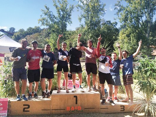 Grand Raid Nature Caffino - podium GEOSCOP Grand Raid Nature Caffino - podium GEOSCOP